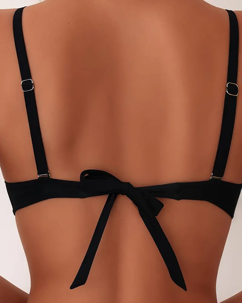 Lois | Conjunto Bikini con Espalda Descubierta