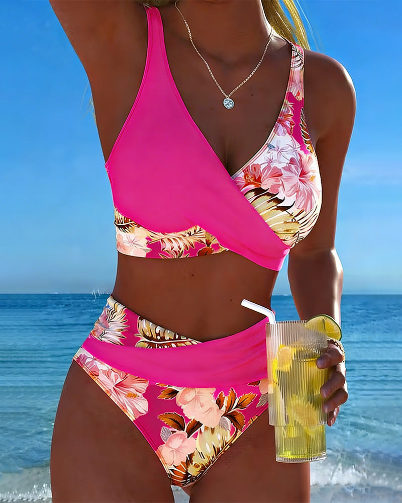 Jolina | Bikini Floral Bicolor