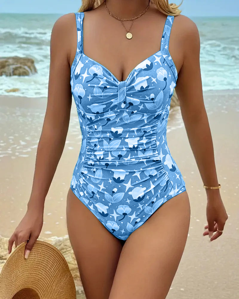 Clara | Tankini Estampado de Una Pieza