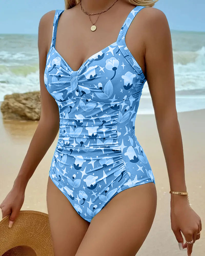 Clara | Tankini Estampado de Una Pieza