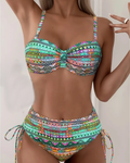 Jada | Conjunto Bikini Estampado Étnico