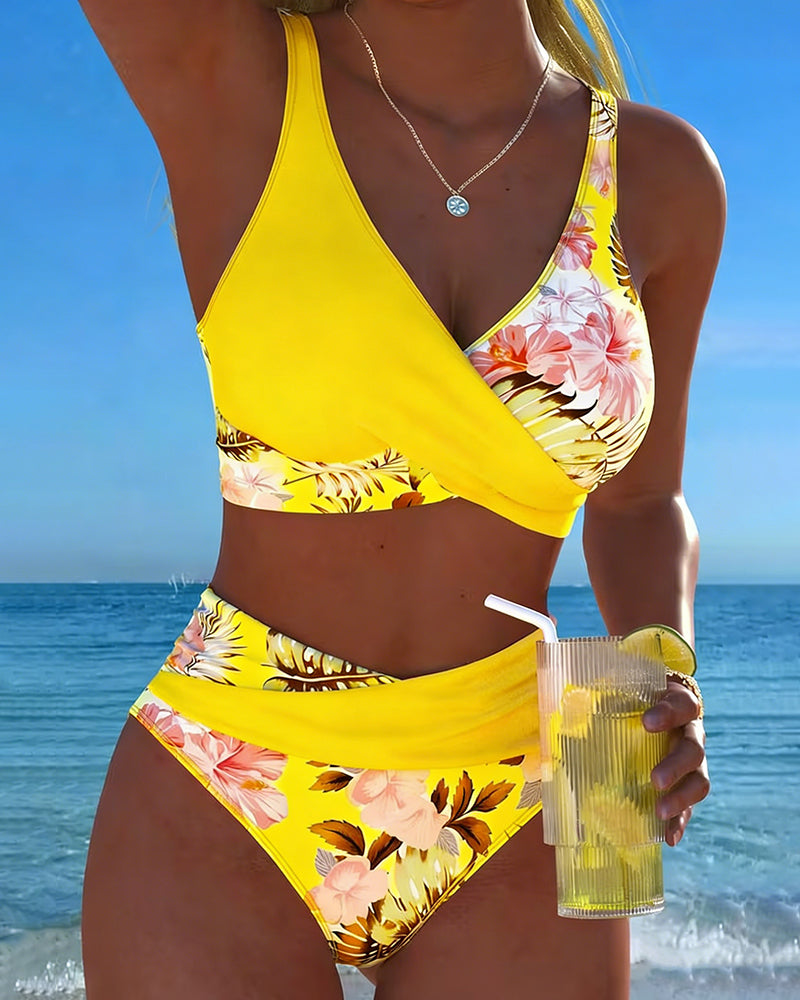 Jolina | Bikini Floral Bicolor