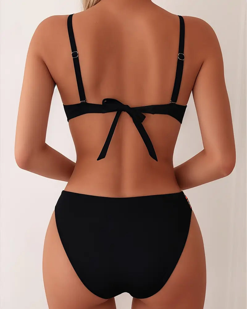 Lois | Conjunto Bikini con Espalda Descubierta
